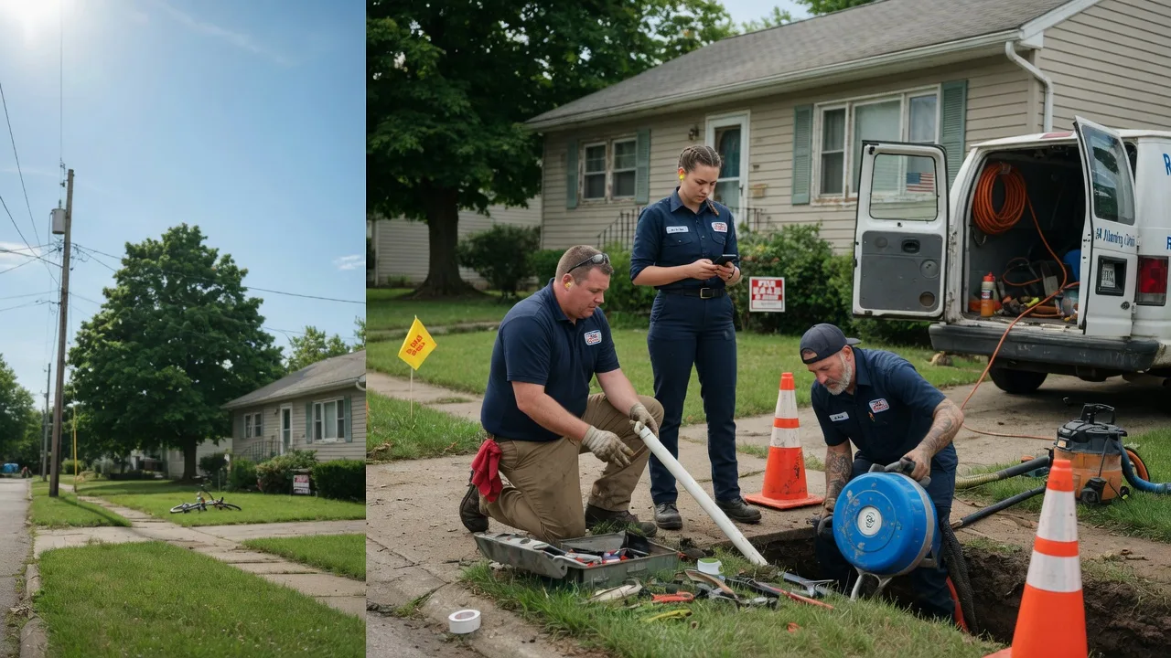 Sewer Line Repair in Lizemores, WV near me